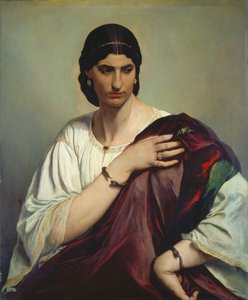 Porträt einer römischen Frau von Anselm Feuerbach
