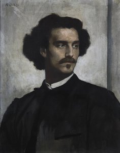Selbstporträt von Anselm Feuerbach