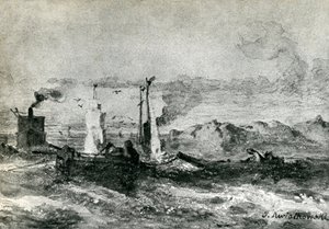 Marseille - nach einem Gemälde von Teofil Kwiatkowski von Antar Teofil Kwiatowski