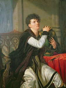 Porträt von Francois Joseph Talma (1763-1826) als Hamlet