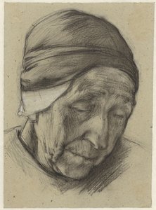 Kopf von Jantien Klinker, Dreiviertelansicht