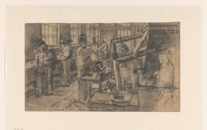 In der Silberfabrik von Anthon Gerhard Alexander van Rappard
