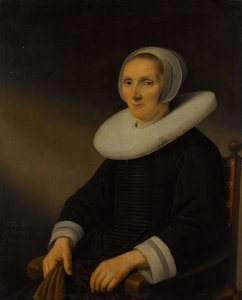 Porträt einer Frau von Anthonie (1601-73) Palamedesz