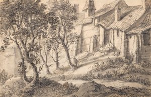 Die Wälle von Hamburg von Anthonie Waterloo