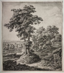 Sechs große aufrechte Landschaften mit Szenen aus dem Alten Testament: Der untreue Prophet von Juda