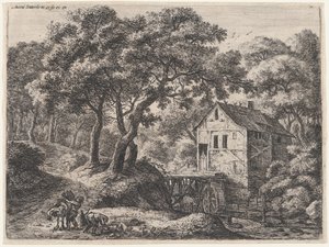 Die Mühle im Wald, 17. Jahrhundert