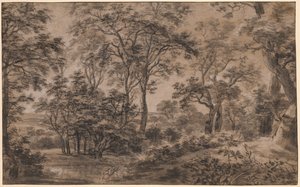 Waldlandschaft von Anthonie Waterloo