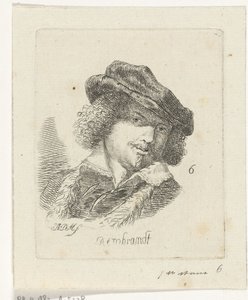 Porträt von Rembrandt