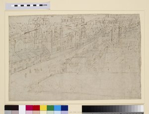 Borough High Street mit St. Mary Overy, aus 