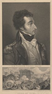 Admiral William Sidney Smith und die Belagerung von Acre von Anthony Cardon