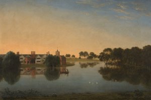 Tabley: Das alte Herrenhaus über den Teich