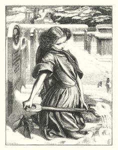 Der kleine Trauernde (Gravur)