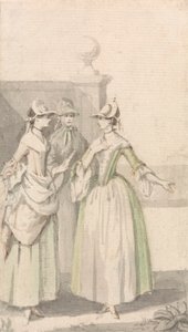 Gruppe von drei Damen
