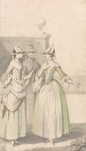 Gruppe von drei Damen