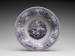 Servierschüssel, um 1853-1856