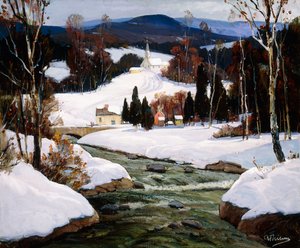 Schnee in New Hampshire