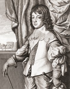 König Karl II. von England als Kind von Anthony van (after) Dyck