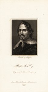 Porträt von Baron Philippe Le Roy, flämischer Diplomat von Anthony van (after) Dyck