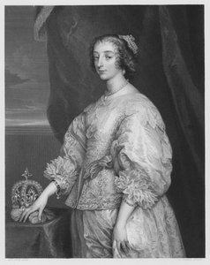 Königin Henrietta Maria (Gravur)