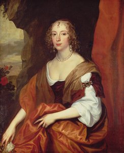Anne Carr, Gräfin von Bedford, im Alter von 22 Jahren von Anthony van Dyck