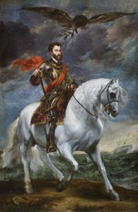 Reiterporträt von Kaiser Karl V. von Anthony van Dyck