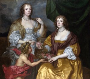 Damen Elisabeth Thimbleby und Dorothy Viscountess Andover