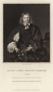 Lucius Carey, Viscount Falkland, gestorben 1643 von Anthony van Dyck