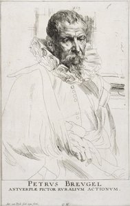 Pieter Brueghel von Anthony van Dyck