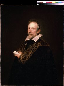 Porträt des Diplomaten und Intellektuellen Jan Van der Wouver (Waverius) von Anthony van Dyck