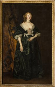 Porträt von Anna Sophia Herbert, Gräfin von Carnarvon von Anthony van Dyck