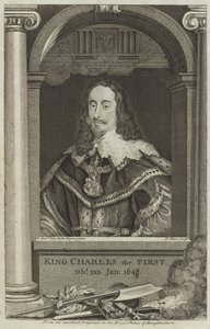 Porträt von Karl I. von England