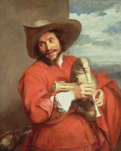 Porträt von Francois Langlois (1589-1647) ca. 1637 von Anthony van Dyck
