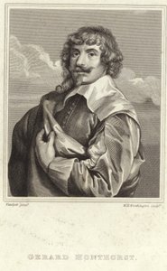 Porträt von Gerard van Honthorst von Anthony van Dyck