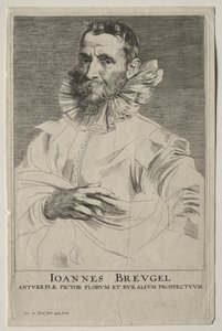 Porträt von Jan Brueghel von Anthony van Dyck