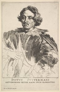 Porträt von Justus Suttermans, 17. Jahrhundert