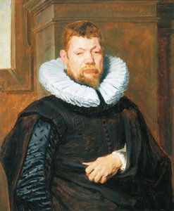 Porträt eines bärtigen Mannes, um 1616 von Anthony van Dyck