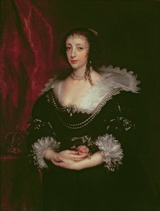 Königin Henrietta Maria (1609-1669), Gemahlin von Karl I. von England, 1632