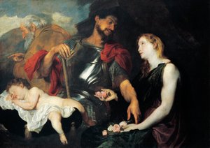 Die drei Lebensalter des Menschen, von Anthony van Dyck von Anthony van Dyck