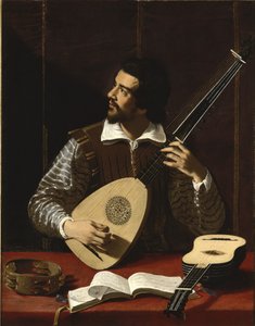 Der Theorbospieler