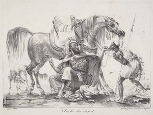 Wüstenaraber von Antoine-Jean Gros