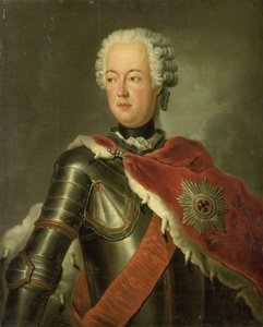 Porträt von August Wilhelm von Antoine (after) Pesne