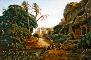 Tal der Gräber von Antoine 1801 1901 Gazeau de la Bouere