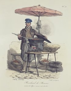 Kastanienverkäufer