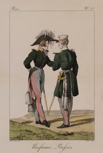 Russische Uniformen von Antoine Charles Horace Vernet