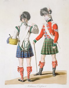 Schottische Soldaten von Antoine Charles Horace Vernet