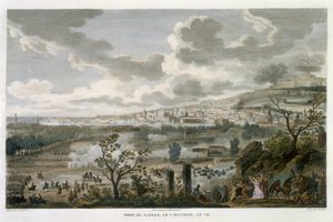 Die Eroberung von Neapel, 2 Pluviose, Jahr 7 (23. Januar 1799) graviert von Jean Duplessi-Bertaux (1747-1819) von Antoine Charles Horace Vernet