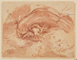 Allegorie der Nacht, 17. Jahrhundert von Antoine Coypel