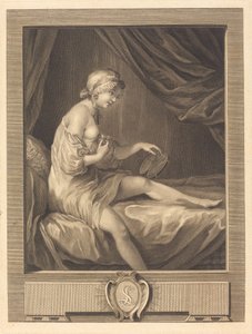 Der Vergleich der Rosenknospe von Antoine Francois Dennel after Gabriel Jacques de Saint Aubin