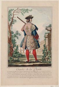 Gardes de la prévôté, 1756 von Antoine Jean De Fehrt