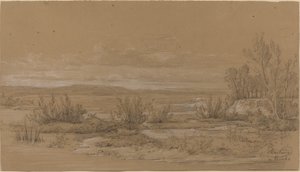 Landschaft bei Vourlis von Antoine Jean Duclaux